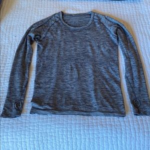 lululemon grey swiftly longsleeve
